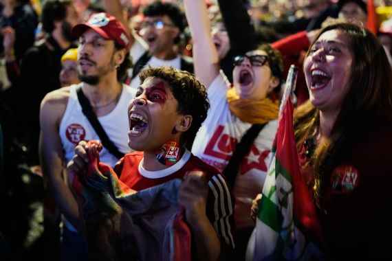 Lula supporters flood streets in celebration of historic win